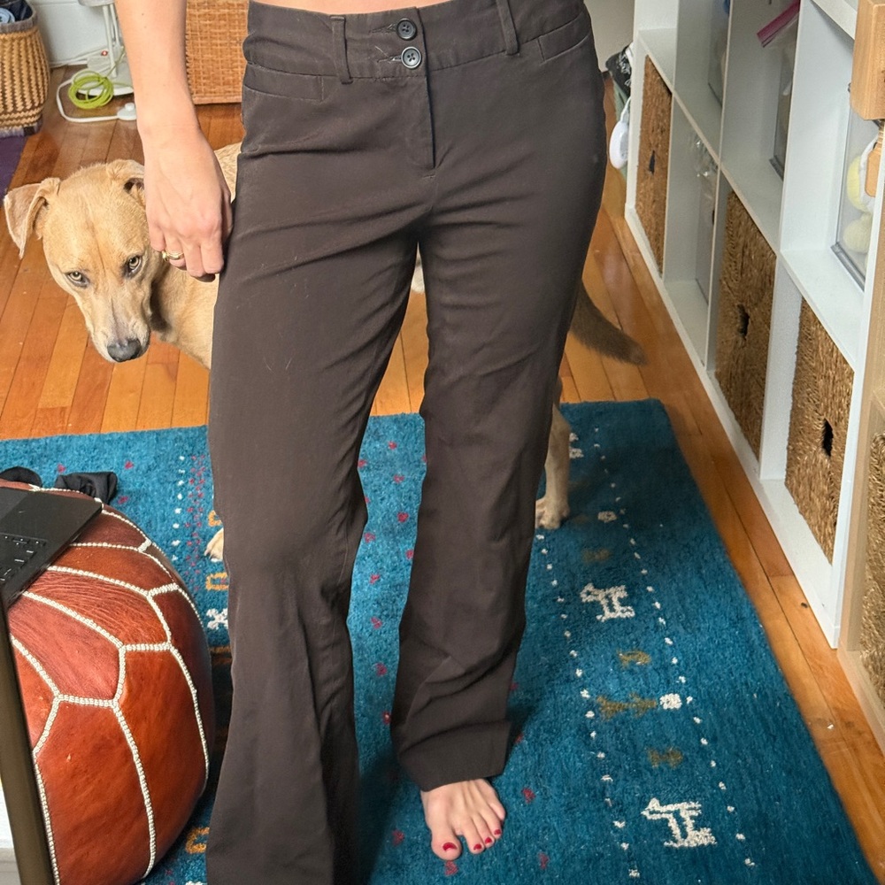 Women's vintage banana republic  Brown Stretch trouser